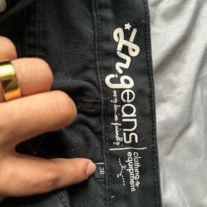 LRG Men's Dark Gray Relaxed Jeans